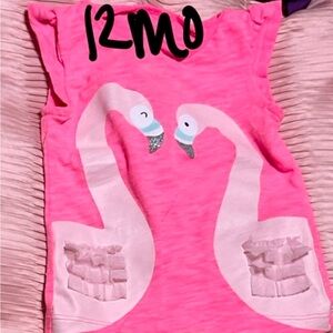 Pink Flamingo Kids Shirt
